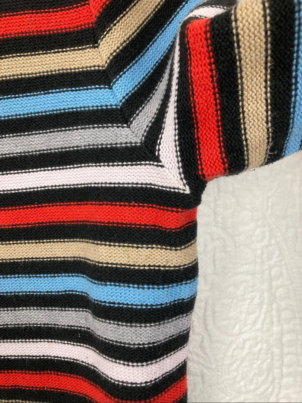 Liz Claiborne Striped Cardigan Women’s sz Medium Cotton